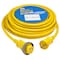 Hubbell Wiring Device-Kellems Marine Cord, 30A/125V, 50', Yellow, with LEDs HBL61CM08LED - alternate 5